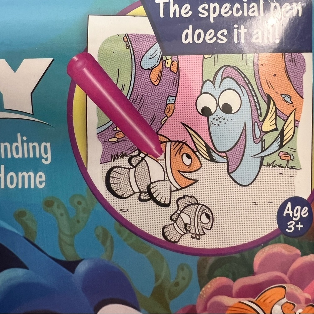 Disney Finding Dory Magic Pen Paint + Moana Invis Ink, Paint & Sticker Duo - Picture 9 of 10